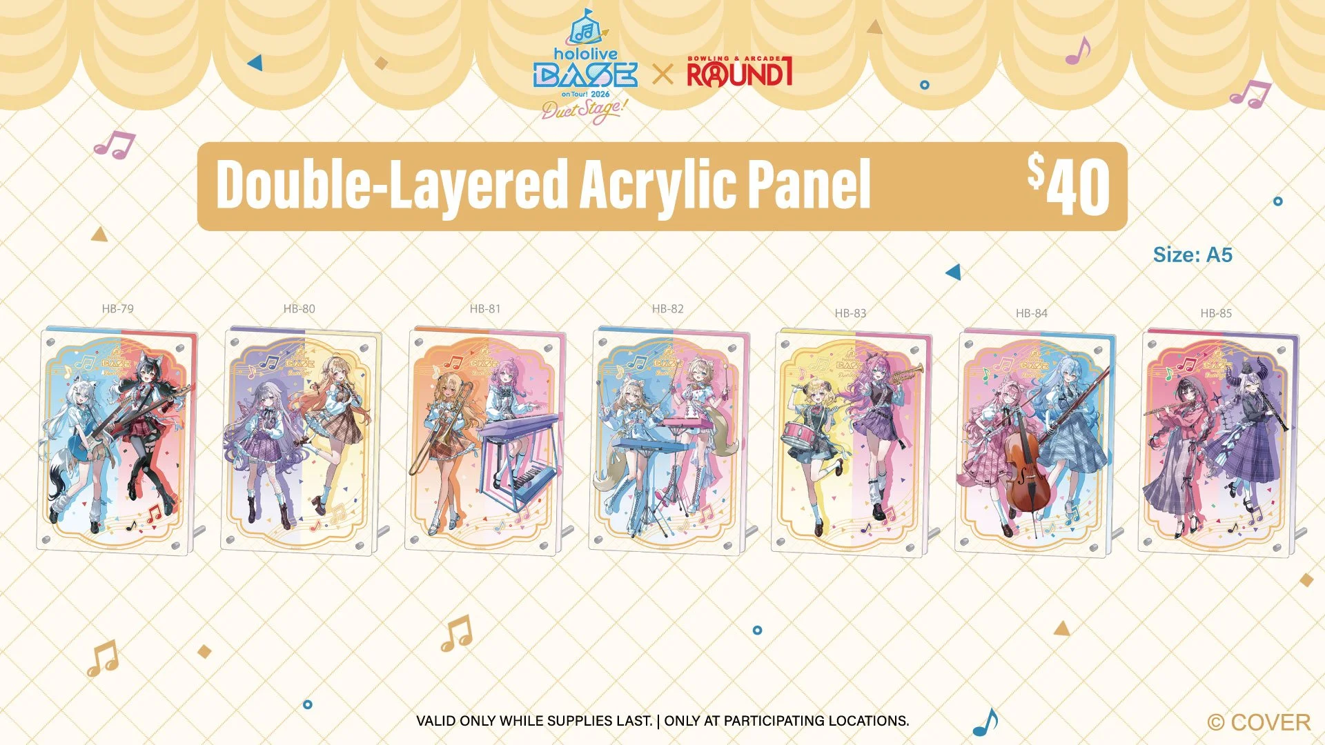 hololive x Round1 | Round1 USA